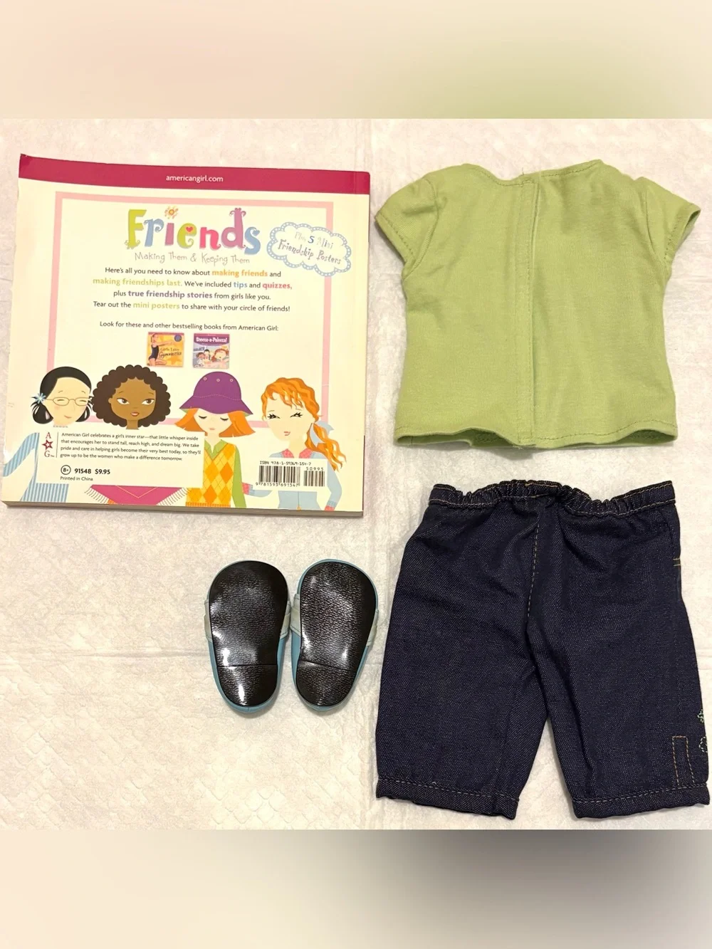 American Girl Doll Sonali Meet Outfit and Book